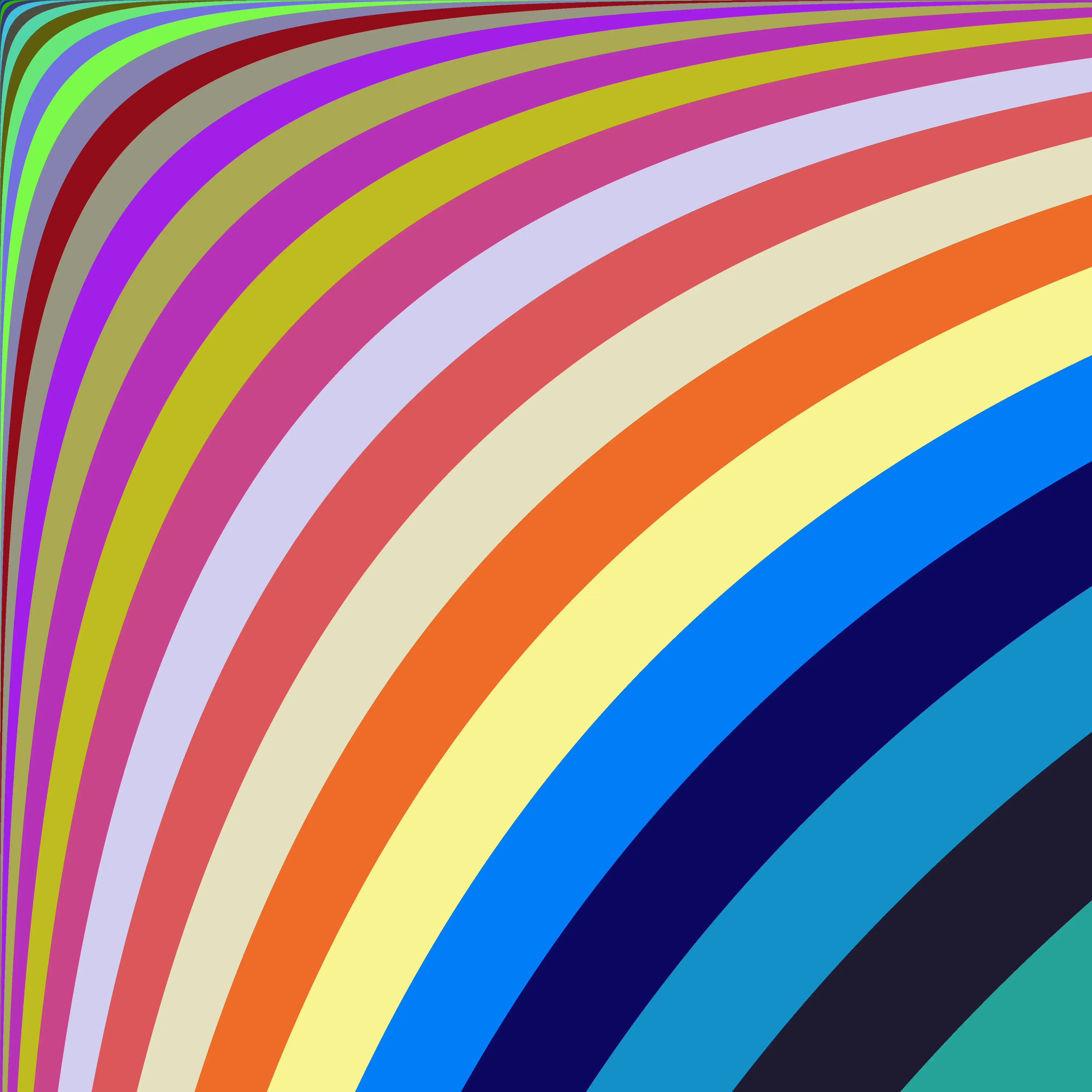 The inverted mandelbrot set